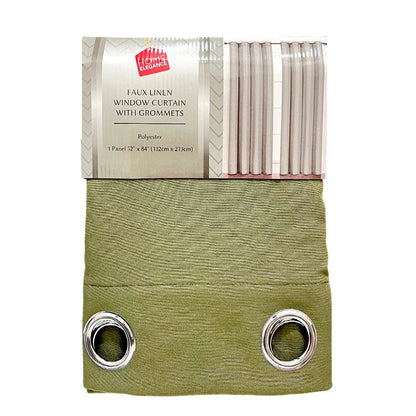 Cortina / Home Elegance / Lino con Aros / 52" x 84" - Home Elegance - Titan.com.pa - 2100000258659