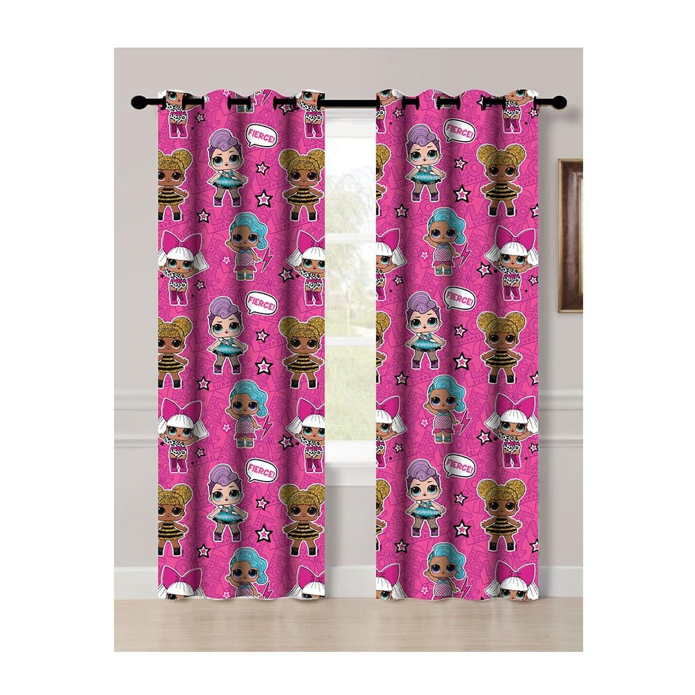 Cortina Infantil LOL Home Accents Con Aros 55" x 84"