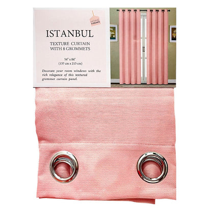 Cortina Istanbul Home Elegance / Blush con Aros 54" x 84" - Home Elegance - Titan.com.pa - 2100000887767