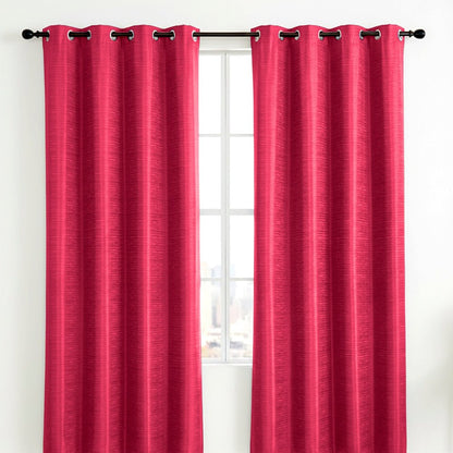 Cortina Istanbul Home Elegance / Burgundy con Aros – 54" x 84" - Home Elegance - Titan.com.pa - 2100000874958
