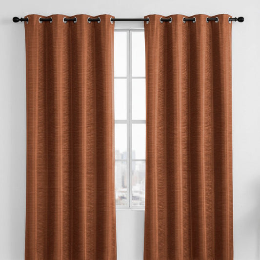 Cortina Istanbul Home Elegance / Mocha con Aros – 54" x 84" - Home Elegance - Titan.com.pa - 2100000550067