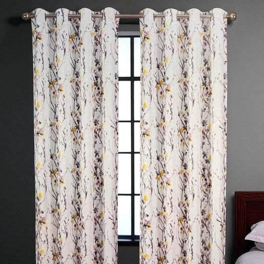 Cortina Kayla Yellow 52” X 90” Blackout C/Aros Home Elegance - Home Elengace - Titan.com.pa - 2100000229215
