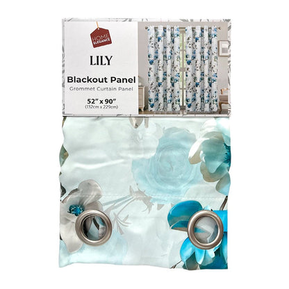 Cortina Lily 52" x 90" Blackout Tea con Aros / Home Elegance - Home Elegance - Titan.com.pa - 2100000472901