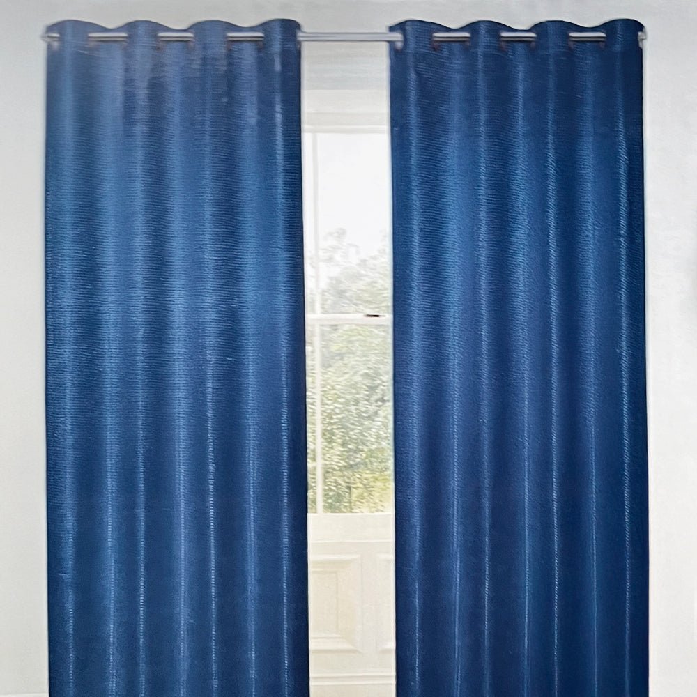 Cortina Lisa 54" x 84" Jacquard Azul Navy / Home Elegance - Home Elegance - Titan.com.pa - 2100000504831