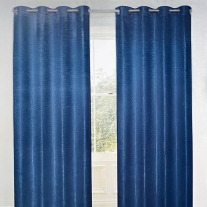 Cortina Lisa 54" x 84" Jacquard Azul Navy / Home Elegance - Home Elegance - Titan.com.pa - 2100000504831