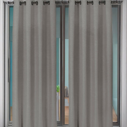 Cortina Lisa 54" x 84" Jacquard Charcoal / Home Elegance - Home Elegance - Titan.com.pa - 2100000958429