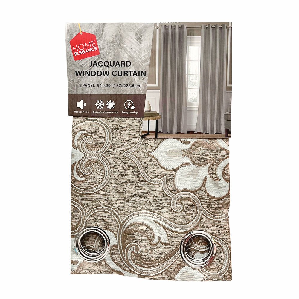 Cortina Luna Home Elegance - Jacquard / Aros - 54x90" – Surtido - Home Elegance - Titan.com.pa - 2100001701642