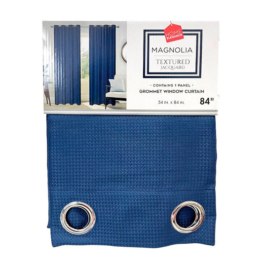 Cortina Magnolia 54" x 84" Jacquard Azul Navy / Home Elegance - Home Elegance - Titan.com.pa - 2100000705009