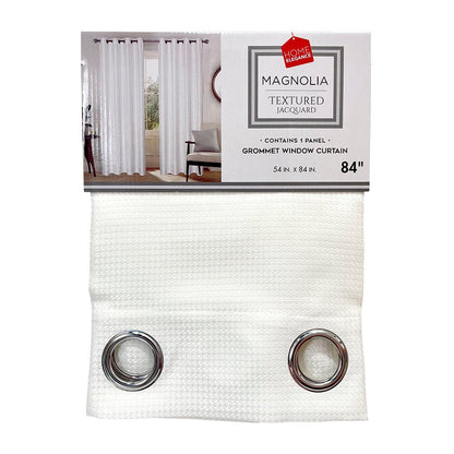 Cortina Magnolia 54" x 84" Jacquard Blanca / Home Elegance - Home Elegance - Titan.com.pa - 2100000081370