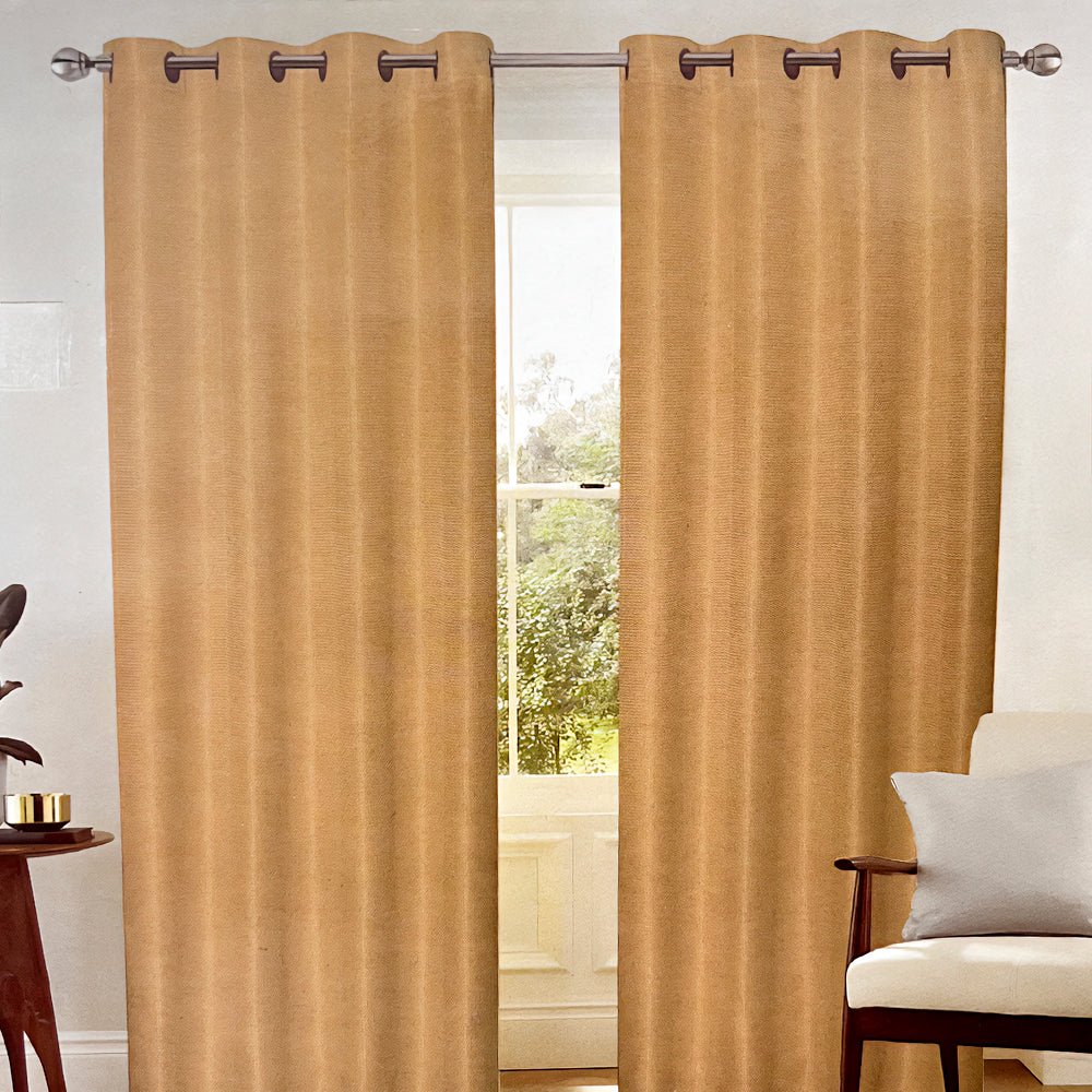 Cortina Magnolia 54" x 84" Jacquard Dorada / Home Elegance - Home Elegance - Titan.com.pa - 2100000456666