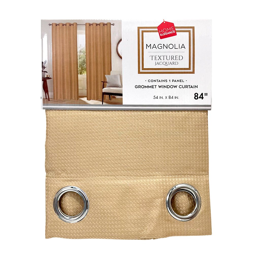 Cortina Magnolia 54" x 84" Jacquard Dorada / Home Elegance - Home Elegance - Titan.com.pa - 2100000456666