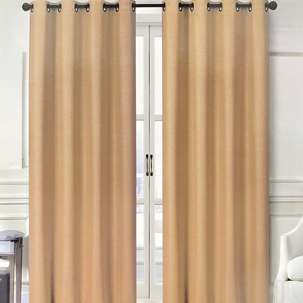 Cortina Margaret 54" x 90" Blackout Taupe / Home Elegance - Home Elegance - Titan.com.pa - 2100000403592