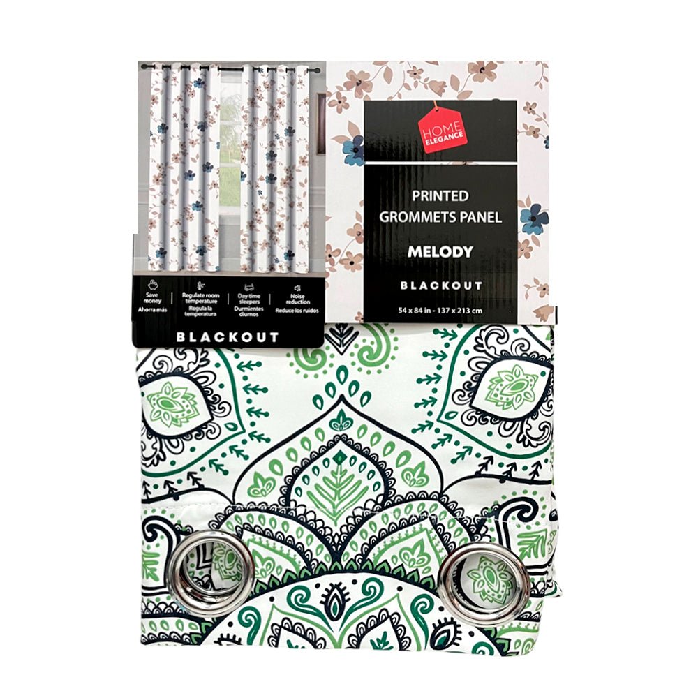 Cortina Melody / Home Elegance / Surtida con Aros / 54" x 84" - Home Elegance - Titan.com.pa - 2100001613419