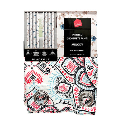Cortina Melody / Home Elegance / Surtida con Aros / 54" x 84" - Home Elegance - Titan.com.pa - 2100001613419