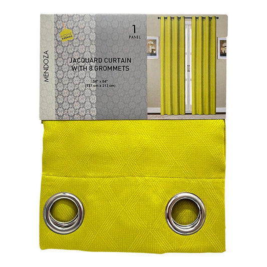 Cortina Mendoza / Home Elegance / Lime con Aros / 54" x 84" - Home Elegance - Titan.com.pa - 2100000225903