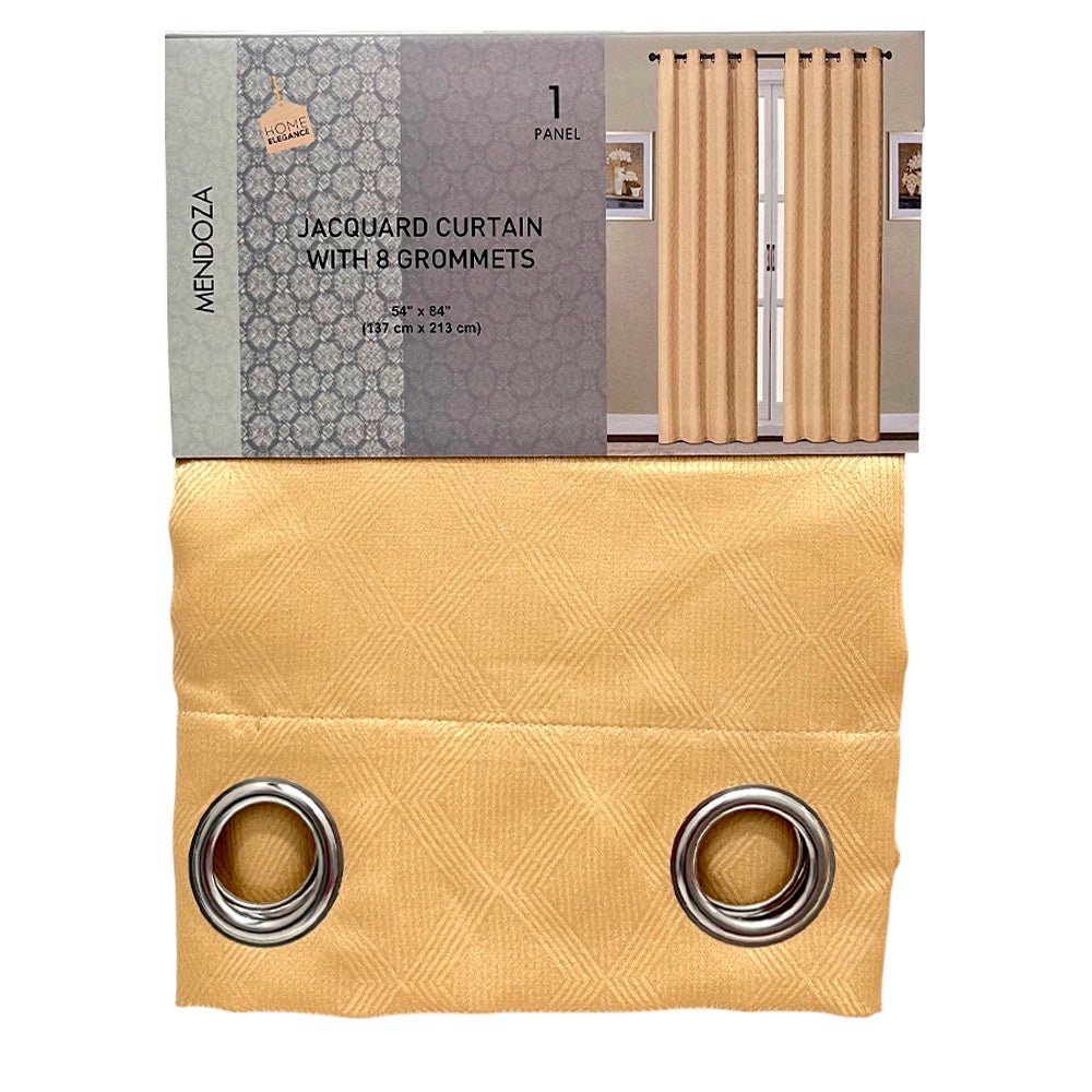 Cortina Mendoza / Home Elegance / Linen con Aros / 54" x 84" - Home Elegance - Titan.com.pa - 2100000450107