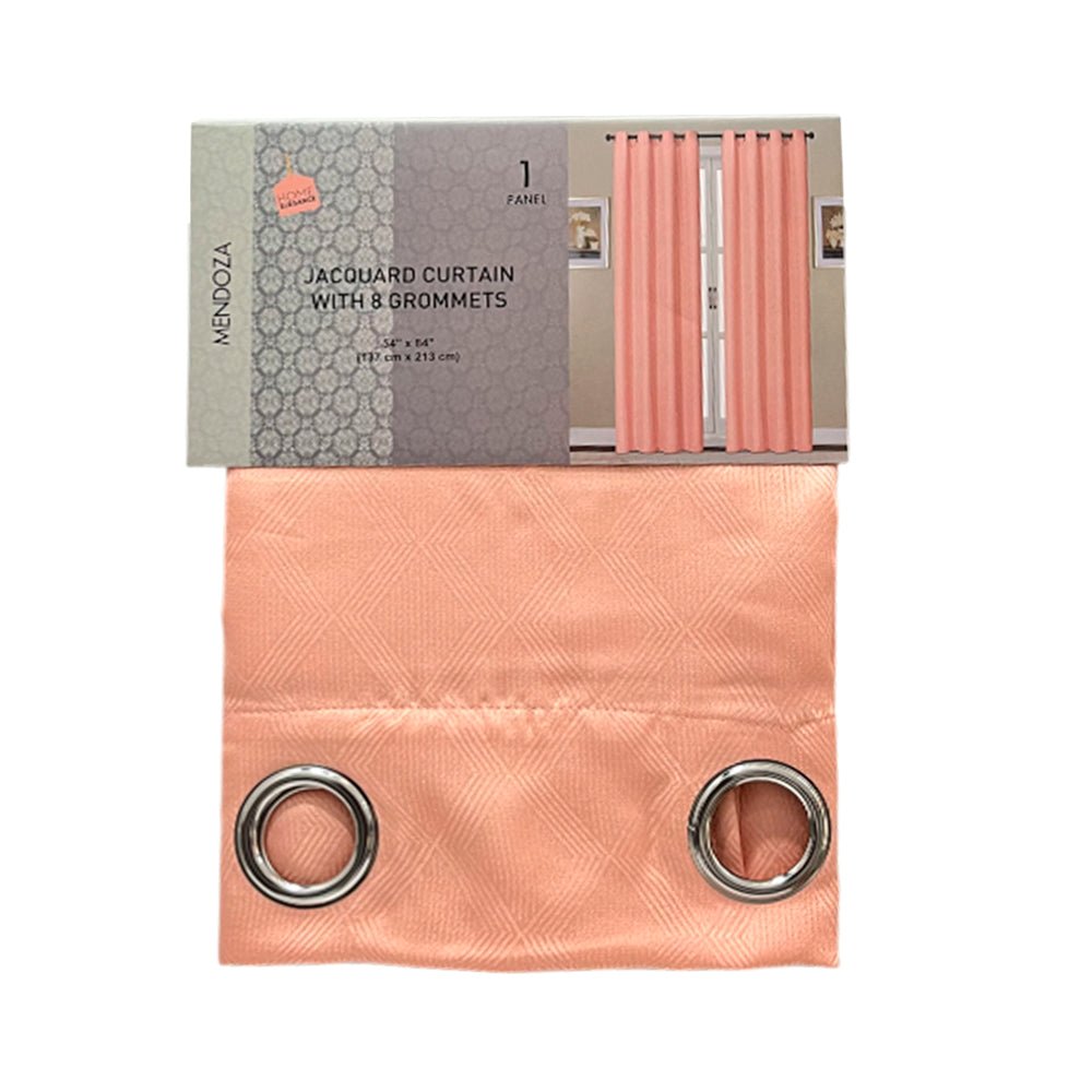 Cortina Mendoza / Home Elegance / Mauve con Aros / 54"x84" - Home Elengace - Titan.com.pa - 2100000365791