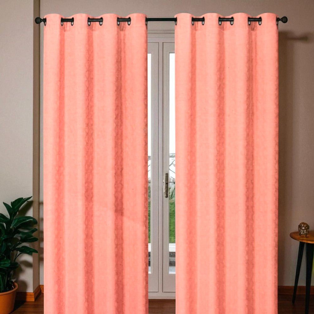 Cortina Mendoza / Home Elegance / Mauve con Aros / 54"x84" - Home Elengace - Titan.com.pa - 2100000365791