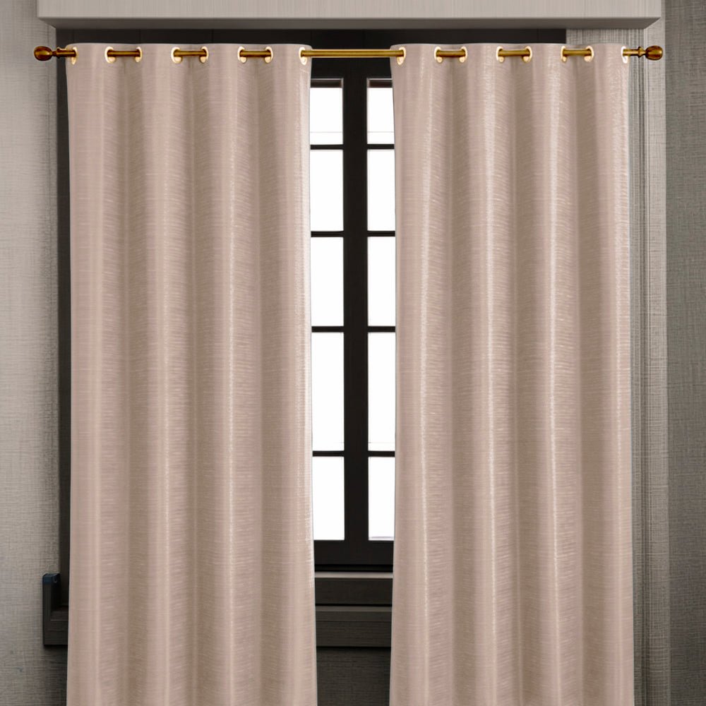 Cortina Merida Home Elegance / Grey con Aros – 54" x 84" - Home Elegance - Titan.com.pa - 2100000184910