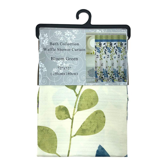 Cortina Para Baño Daniel' Bath Bloom Green 72" x 72"