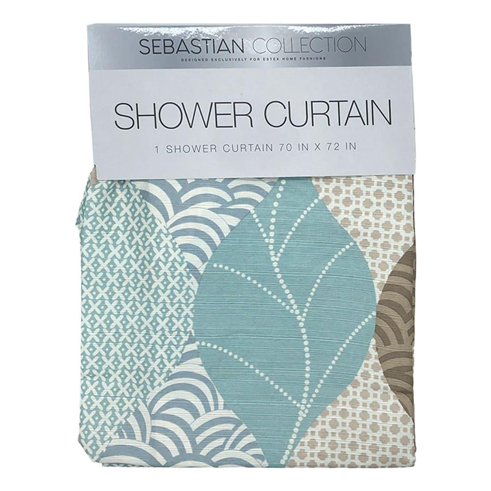 Cortina Para Baño Estex de Tela 70" x 72"
