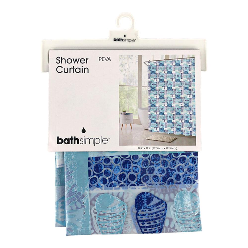 Cortina Para Baño Popular Bath Atlantis 70" x 72"