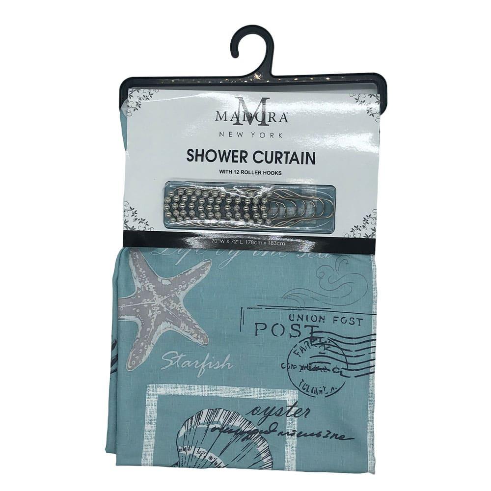 Cortina Para Baño Popular Bath de Tela 13 Piezas - Surtido