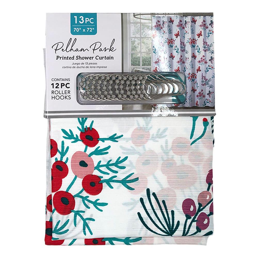 Cortina Para Baño Rt Designer Monet 13 Piezas