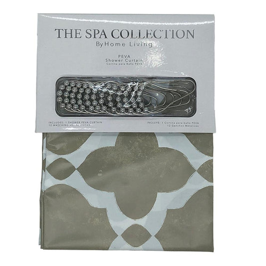Cortina Para Baño Spa Collection de Peva 13 Piezas