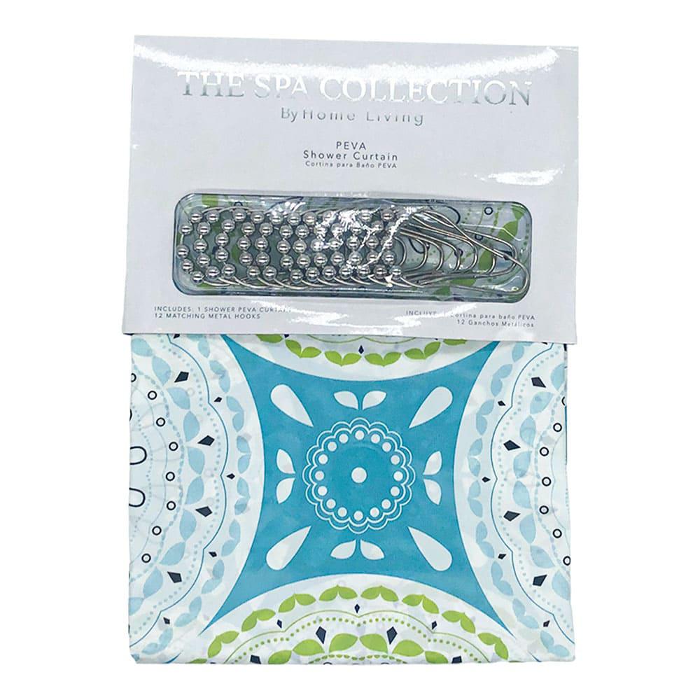 Cortina Para Baño Spa Collection de Peva 13 Piezas