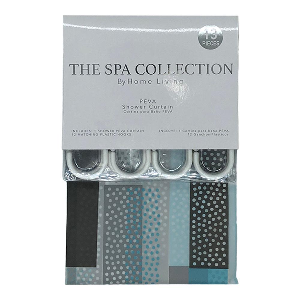 Cortina Para Baño Spa Collection de Peva 13 Piezas