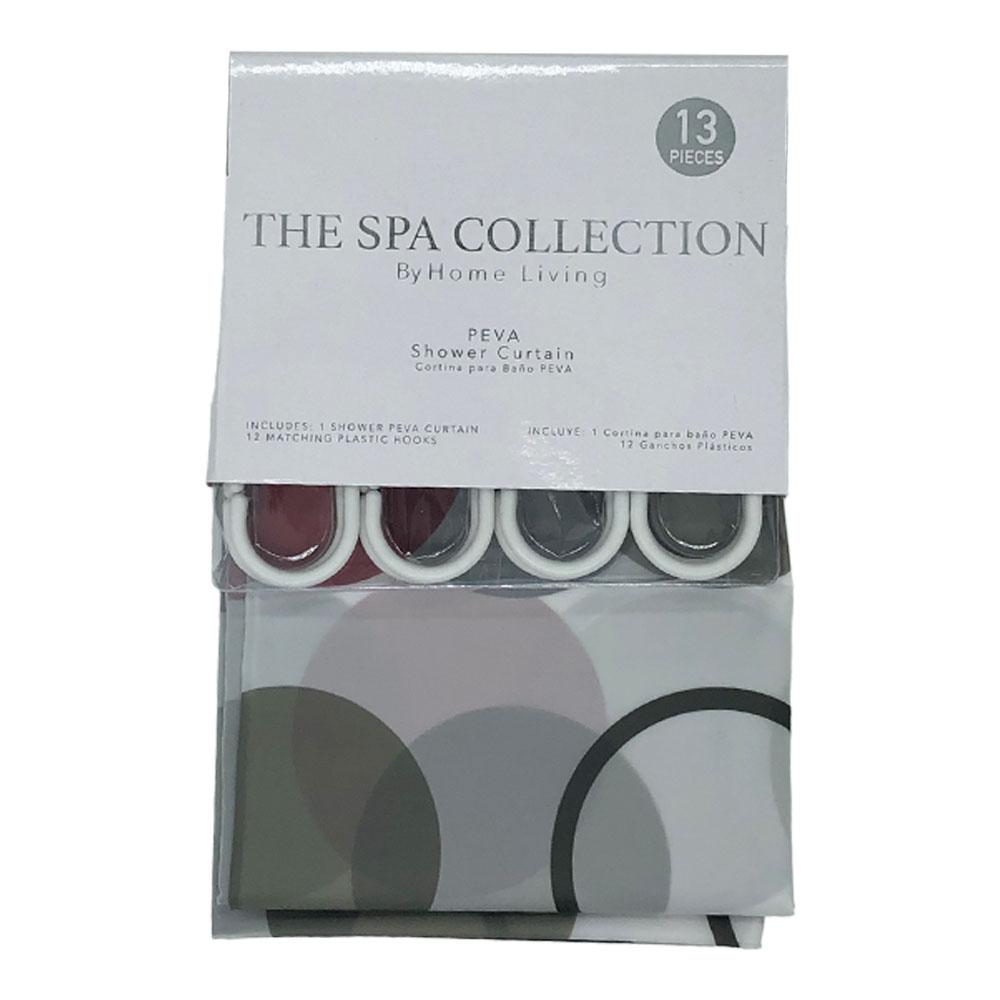 Cortina Para Baño Spa Collection de Peva 13 Piezas