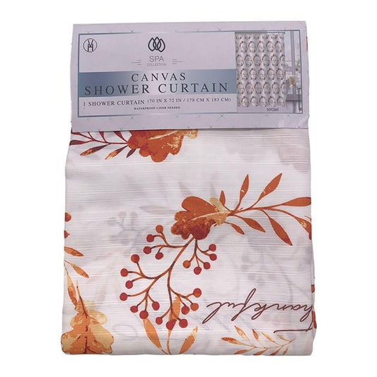 Cortina Para Baño Vivatex de Tela Nyomi 70" x 72"