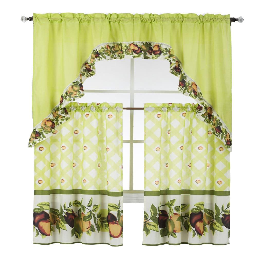 Cortina Para Cocina Home Accents Mango 3 piezas