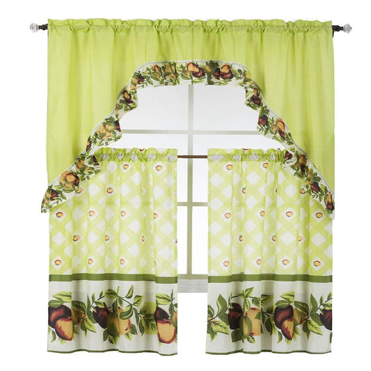 Cortina Para Cocina Home Accents Mango 3 piezas