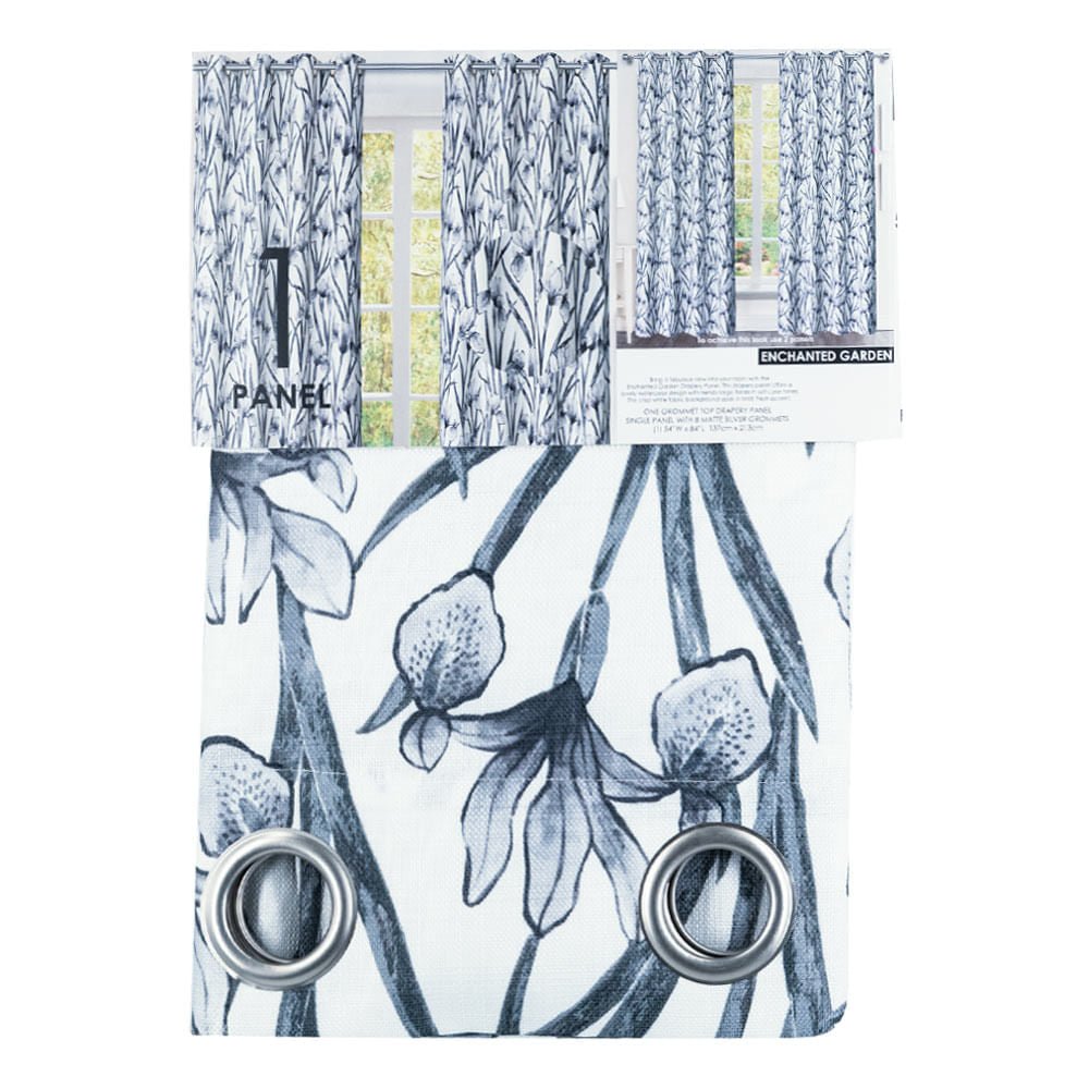 Cortina Popular Bath Enchanted Garden de 54" x 84"
