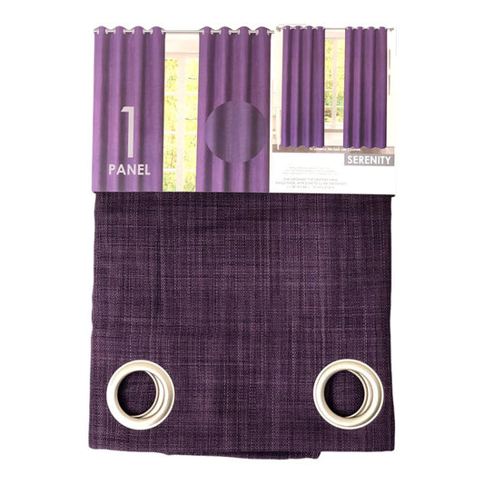 Cortina Popular Bath Serenity de 54" x 84" - Morado oscuro