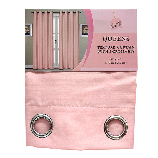 Cortina Queens Home Elegance - Blush / Aros - 54 x 84"