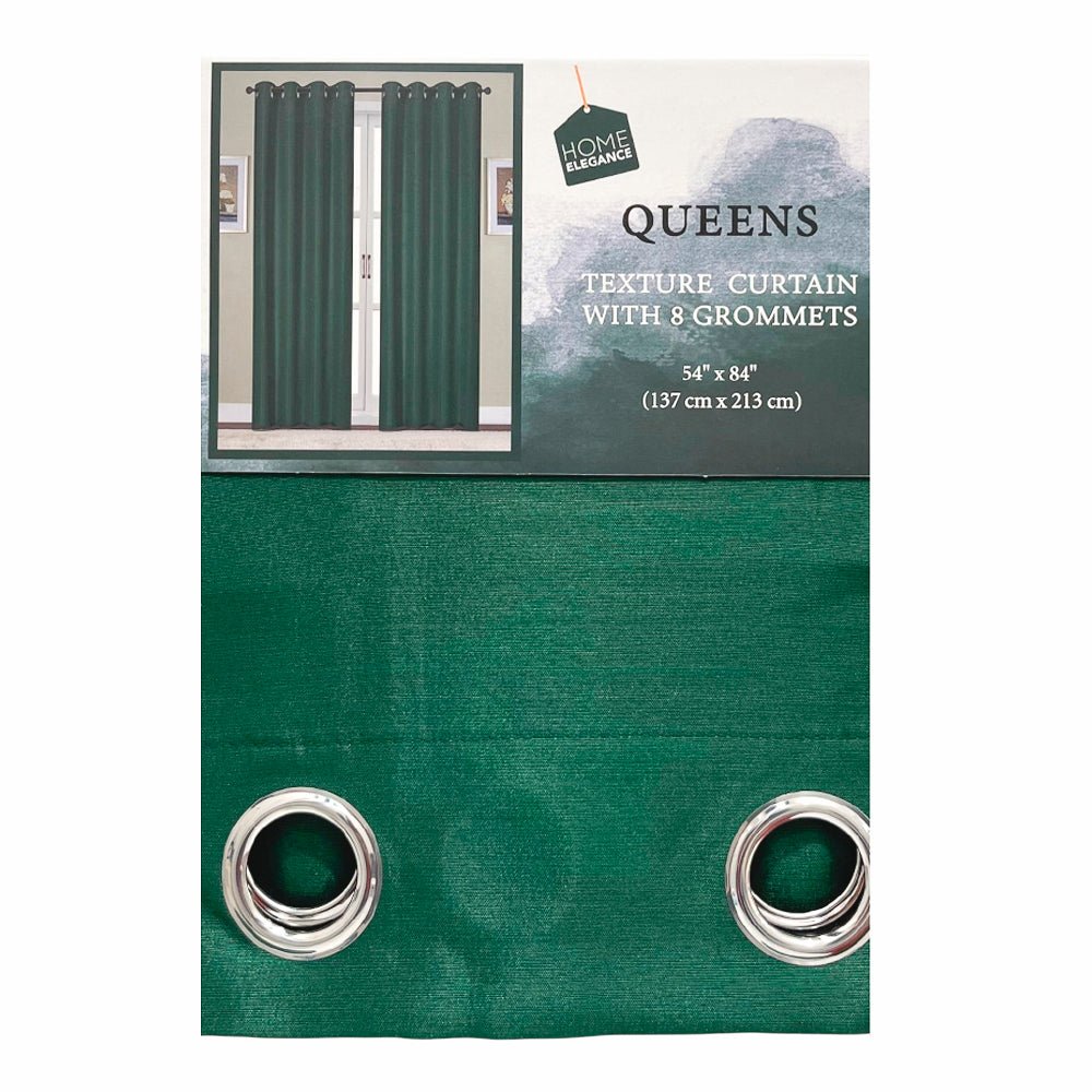 Cortina Queens Home Elegance - Green / Aros - 54 x 84" - Home Elegance - Titan.com.pa - 2100000952731