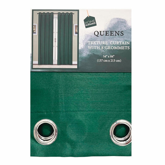 Cortina Queens Home Elegance - Green / Aros - 54 x 84" - Home Elegance - Titan.com.pa - 2100000952731