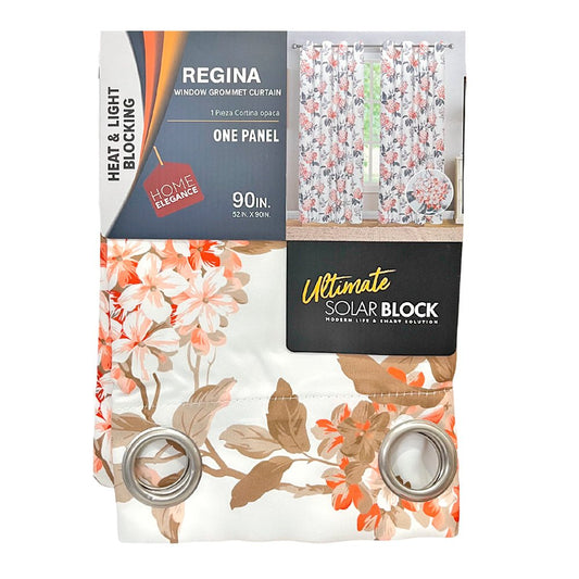 Cortina Regina 52" x 90" Blackout Naranja / Home Elegance - Home Elegance - Titan.com.pa - 2100000368617