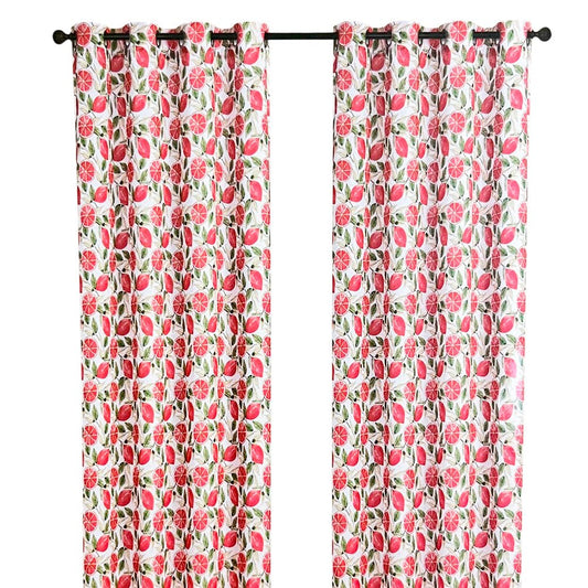 Cortina Riga Home Elegance / Roja con Aros – 54" x 84" - Home Elegance - Titan.com.pa - 2100000464241