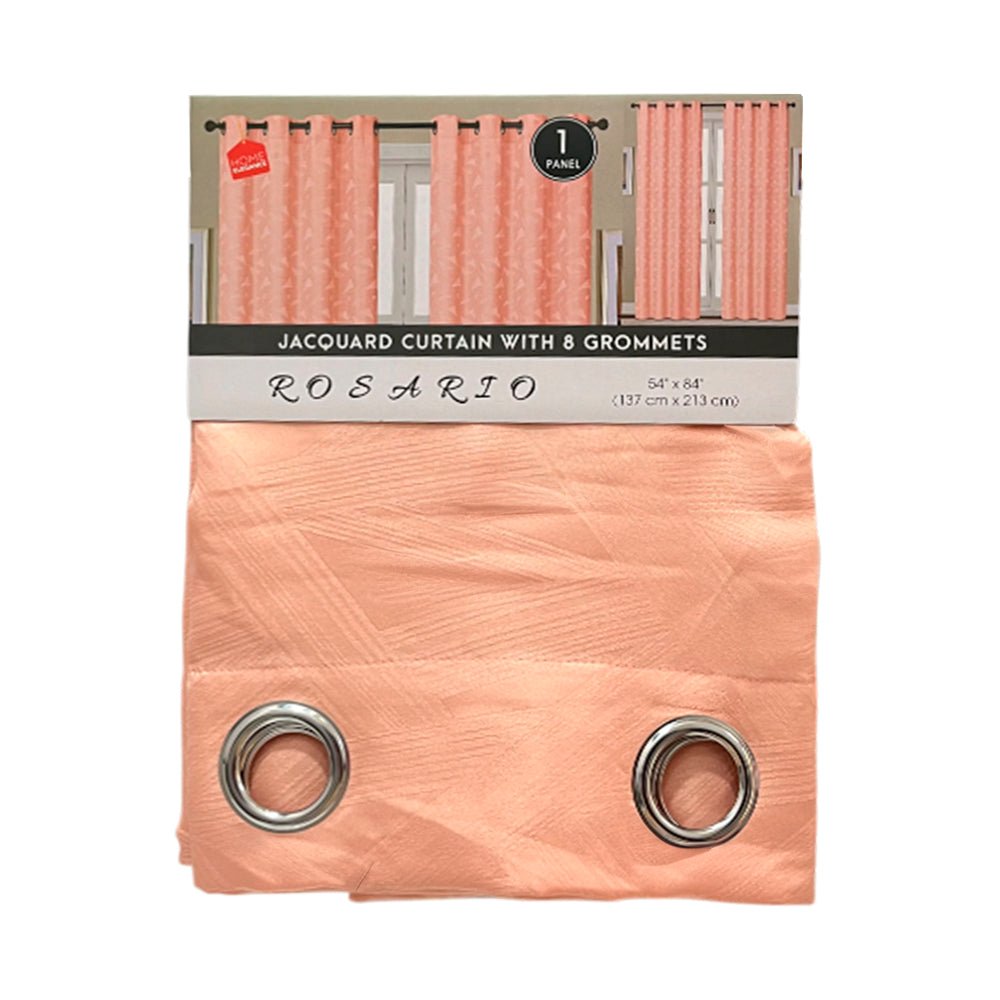 Cortina Rosario / Home Elegance / Mauve con Aros / 54"x84" - Home Elengace - Titan.com.pa - 2100000849949