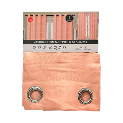 Cortina Rosario / Home Elegance / Mauve con Aros / 54"x84" - Home Elengace - Titan.com.pa - 2100000849949