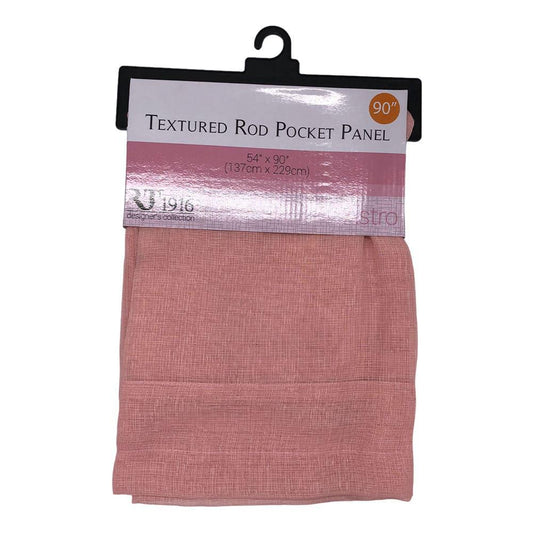Cortina Rt Designer Astro Con Rod Pocket de 54" x 90" - Durazno