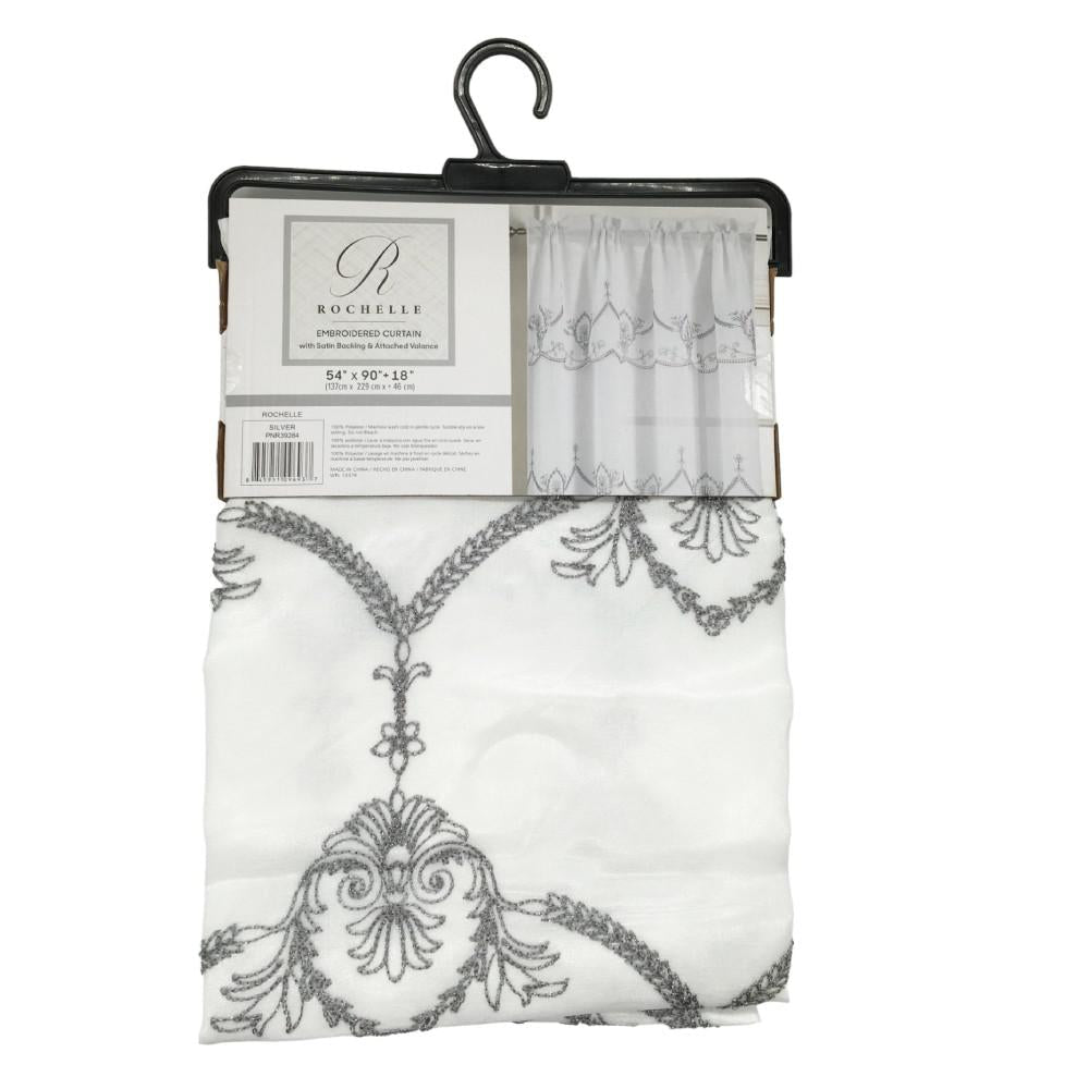 Cortina Rt Designer Rochelle 54" x 90" Gris