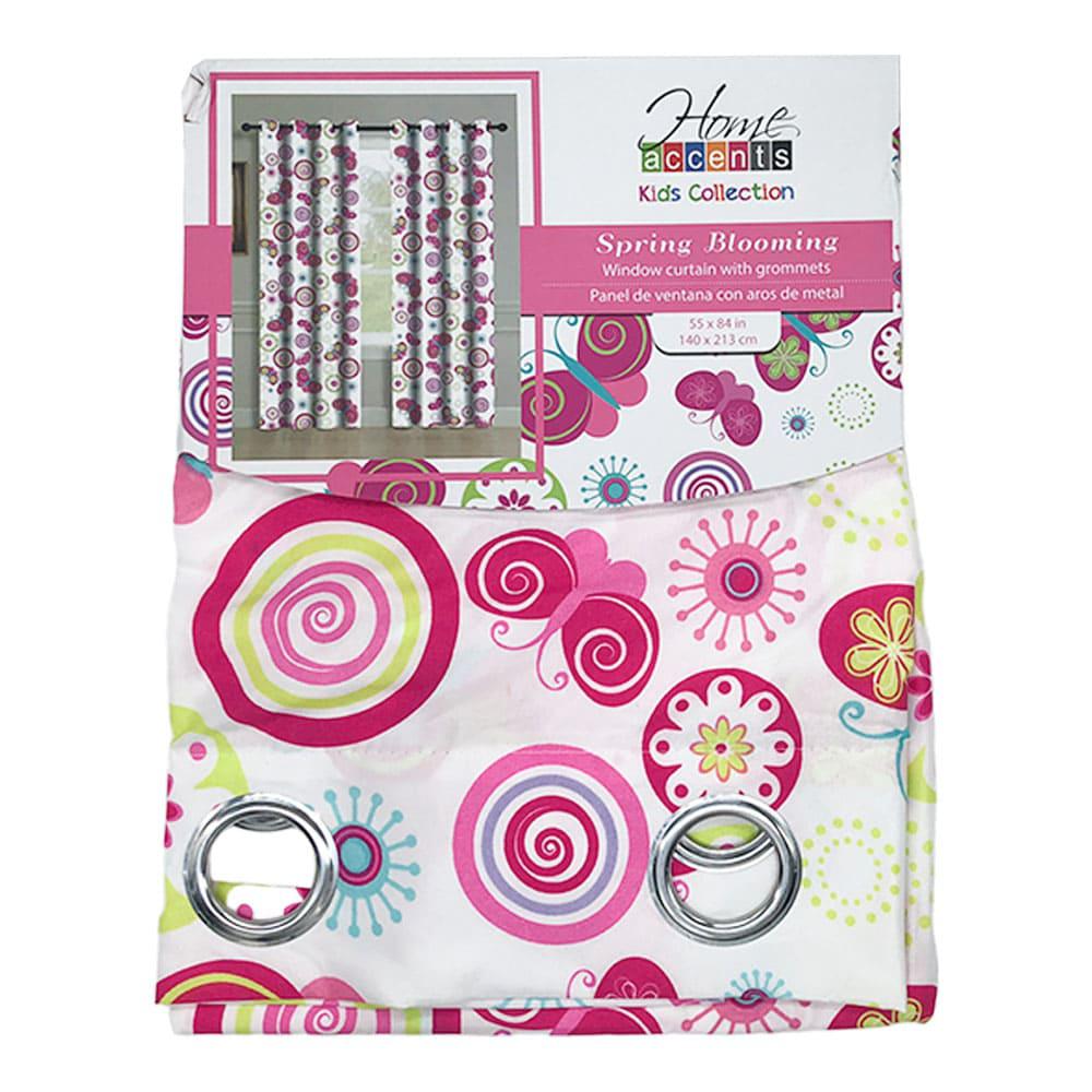 Cortina Spring Blomming 54" X 84" C/Aros
