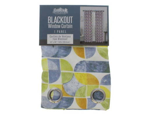 Cortina The Palace Home Blackout Estampada 52" x 90" - Amarillo