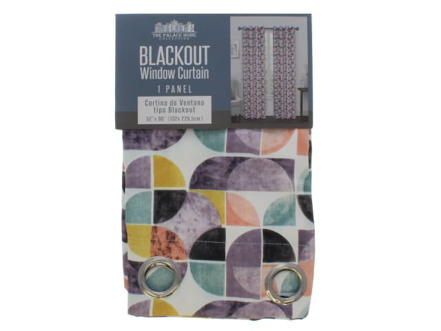 Cortina The Palace Home Blackout Estampada 52" x 90" - Durazno