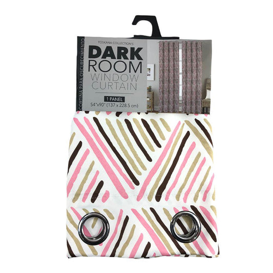 Cortina The Palace Home Collection Blackout Con Aros 54" x 90" - Rosa Claro